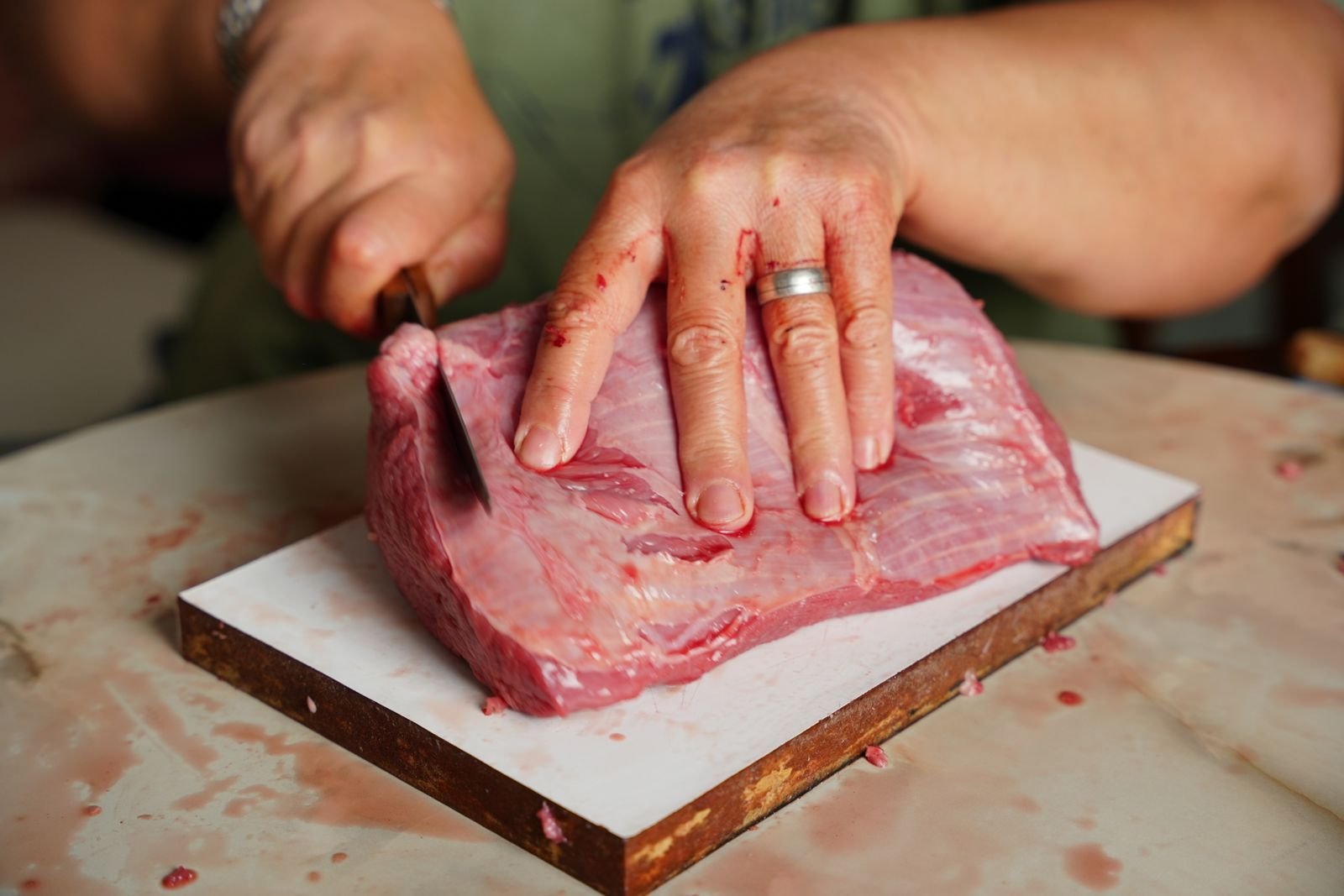 Knife Work at the Counter: How We Trim a Beef Roast