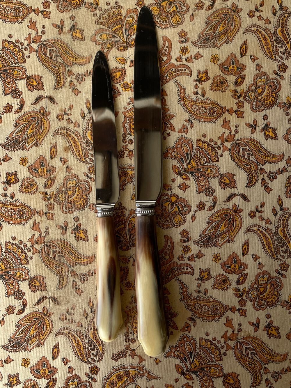 Doral Forge Horn-Handle Steak Knife Pair