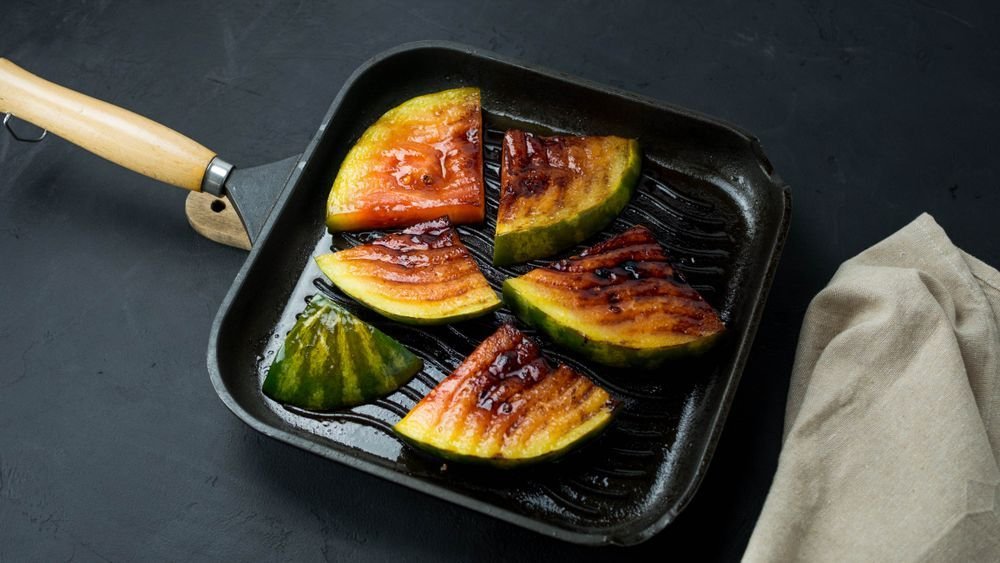 Doral Forge Square Grill Pan with Wood Handle