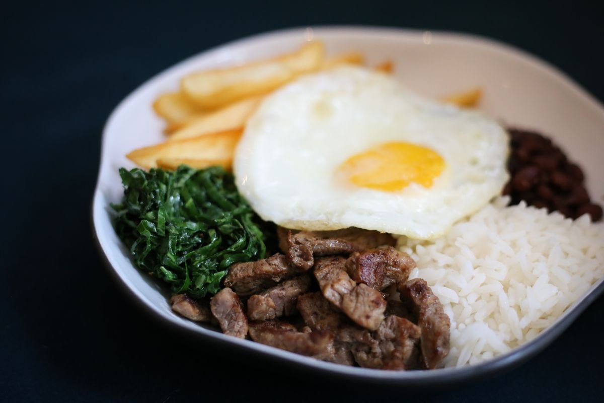 Bistec a Caballo Rice Plate