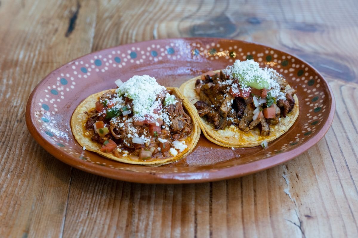 Bistec Tacos with Pico de Gallo and Cotija