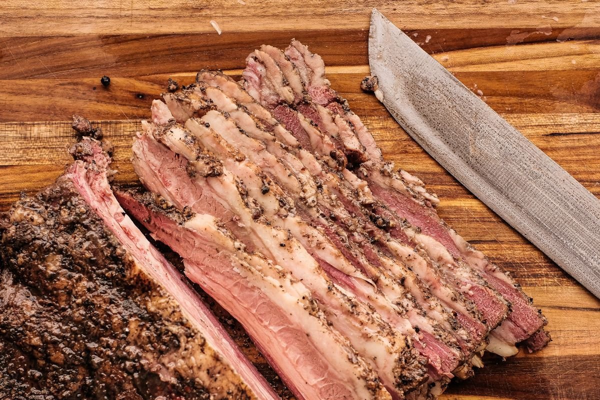 Black Pepper Crusted Texas Brisket