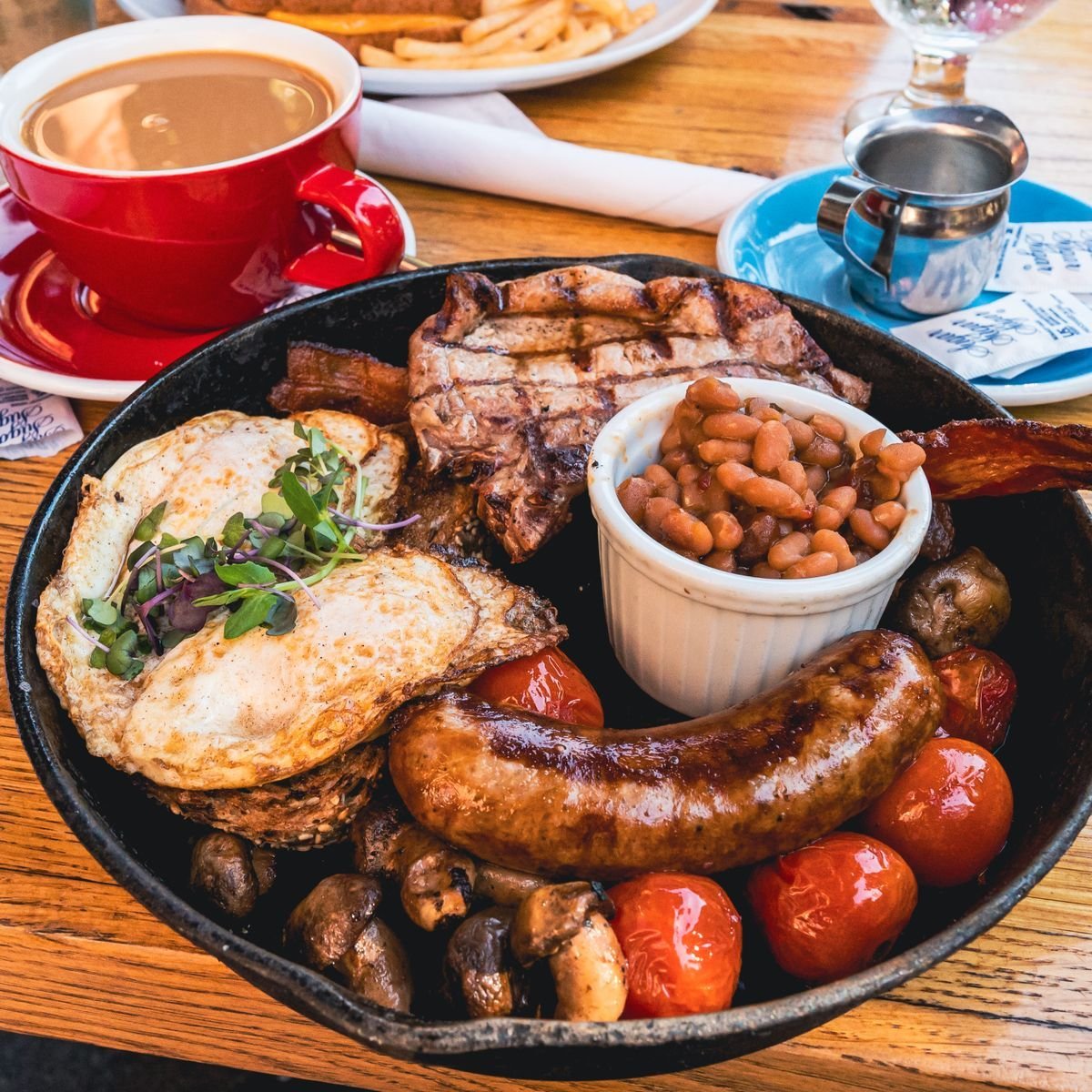 Cast-Iron Mixed Grill Breakfast