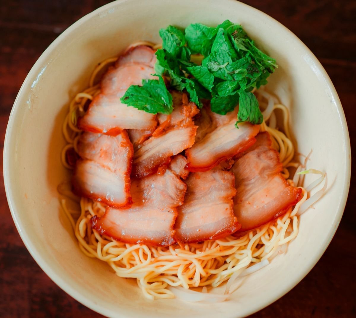 Char Siu Egg Noodles