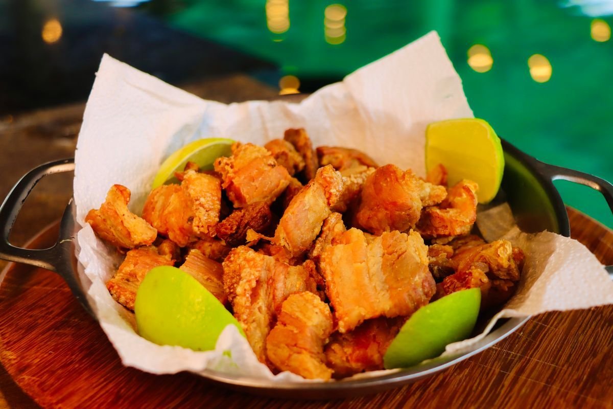 Chicharrones de Cerdo with Lime