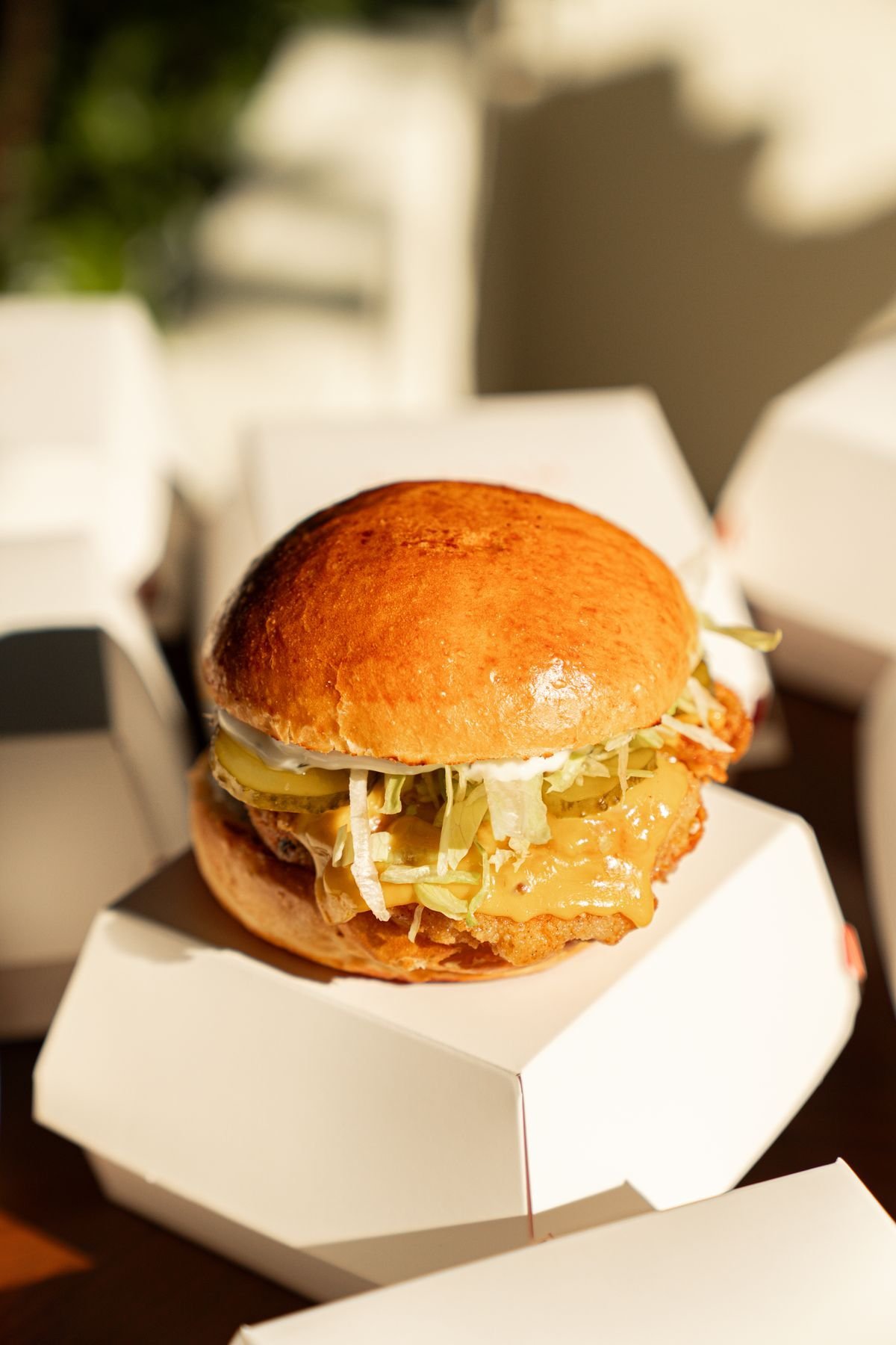 Crispy Buttermilk Chicken Sandwich with Slaw