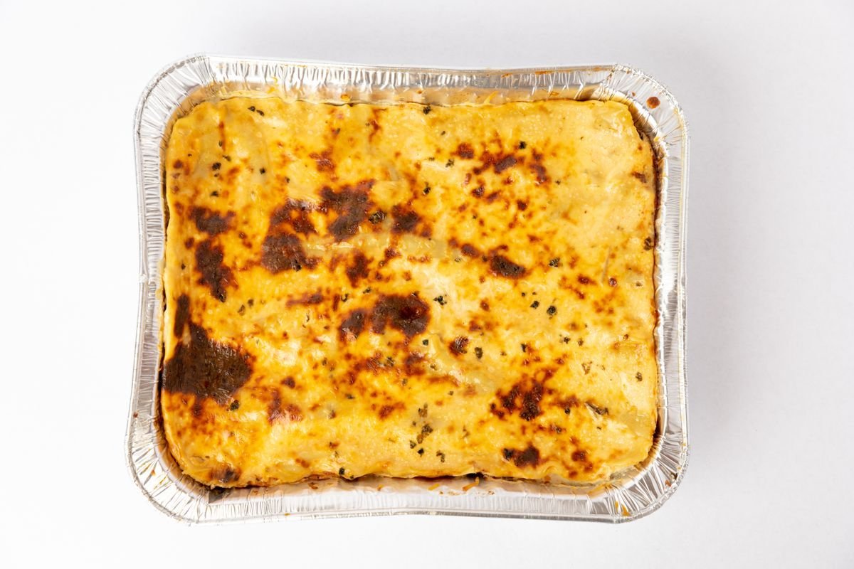 Greek Pastitsio with Browned Bechamel
