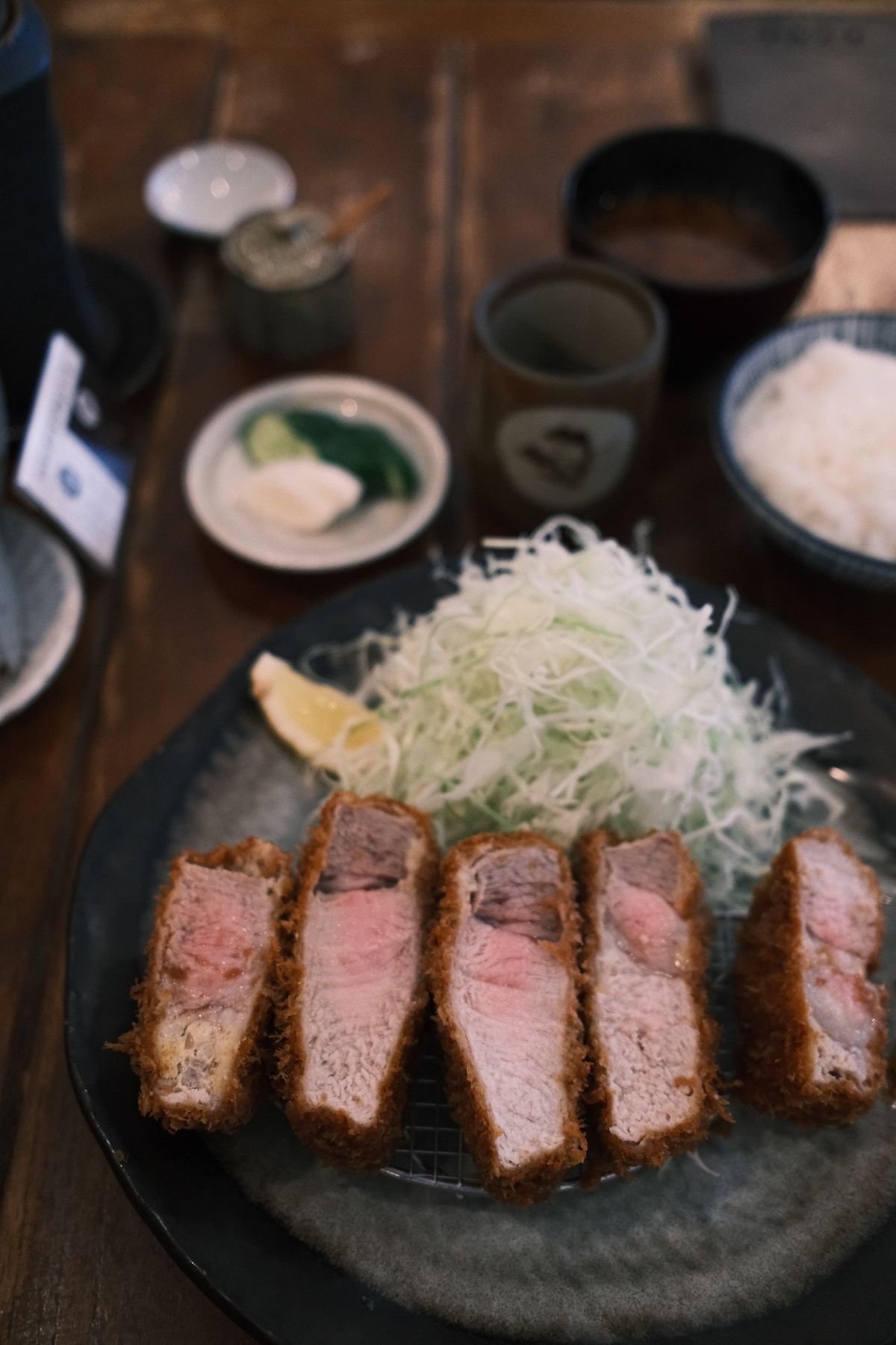 Gyukatsu Rare Beef Cutlet