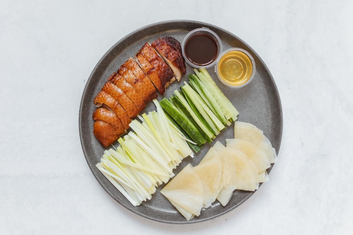 Home Oven Peking-Style Duck with Pancakes