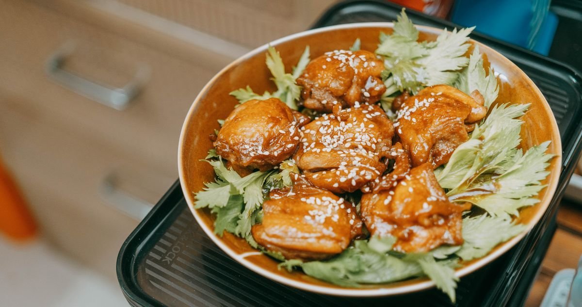 Honey Soy Sesame Chicken Thighs