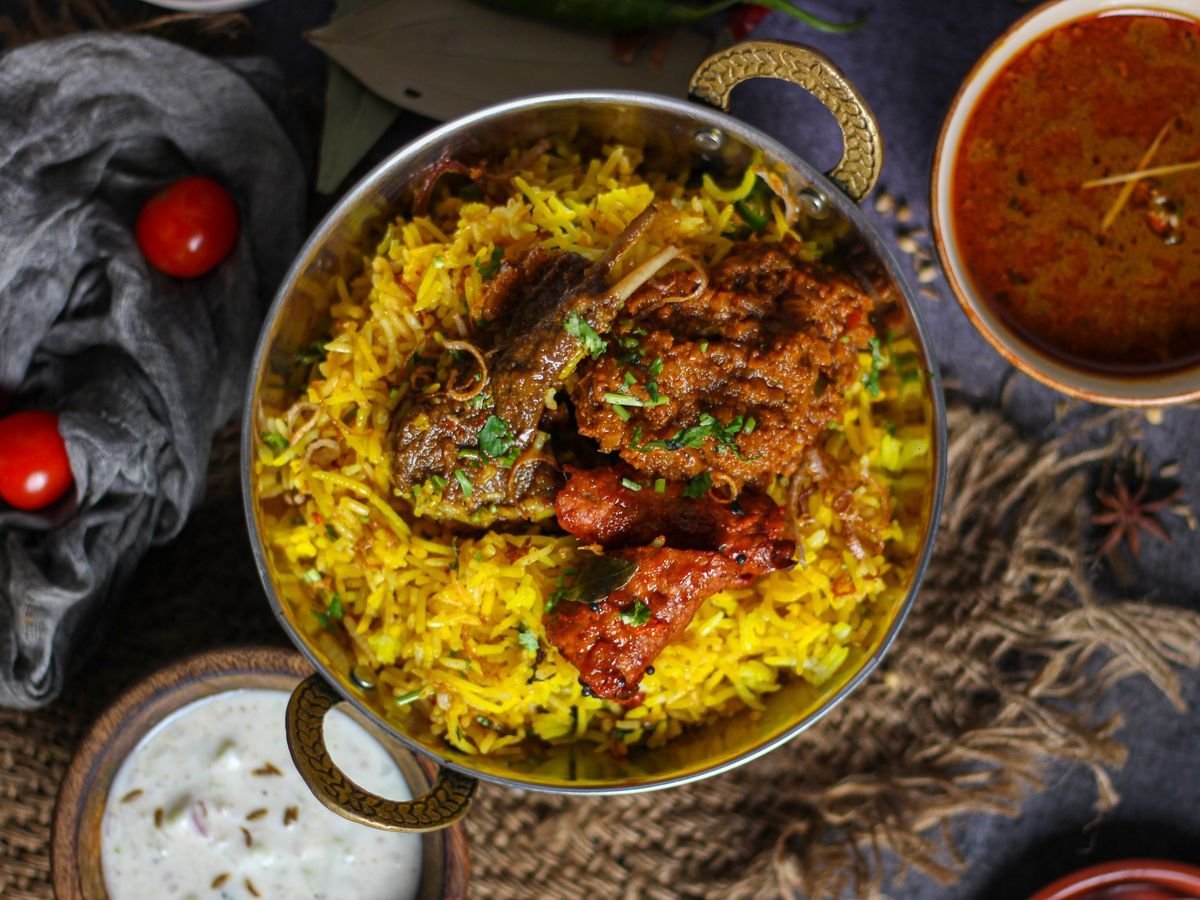 Hyderabadi Lamb Biryani