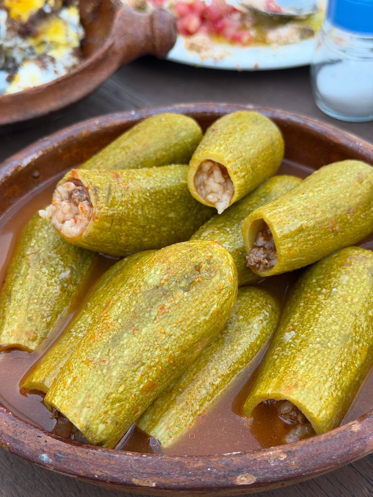 Kousa Mahshi Stuffed Zucchini