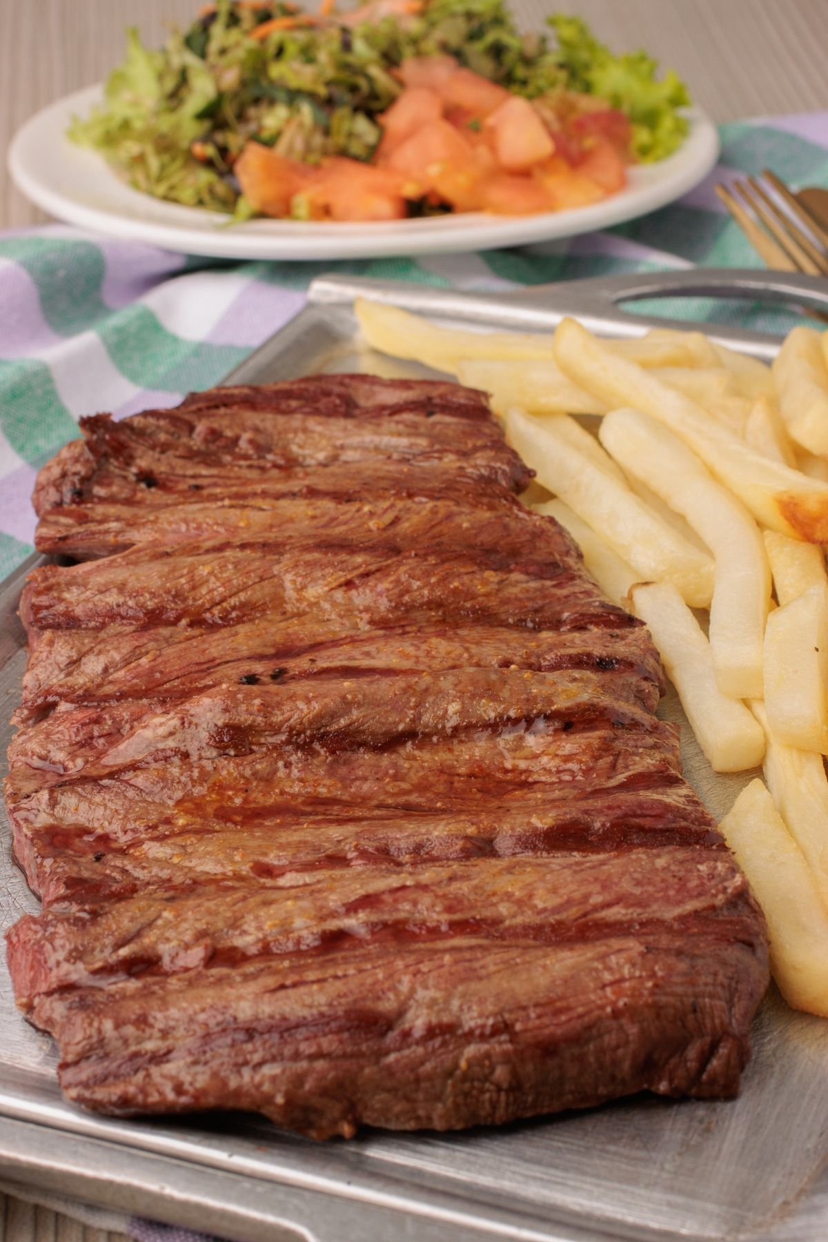 Miami-Style Churrasco with Fries
