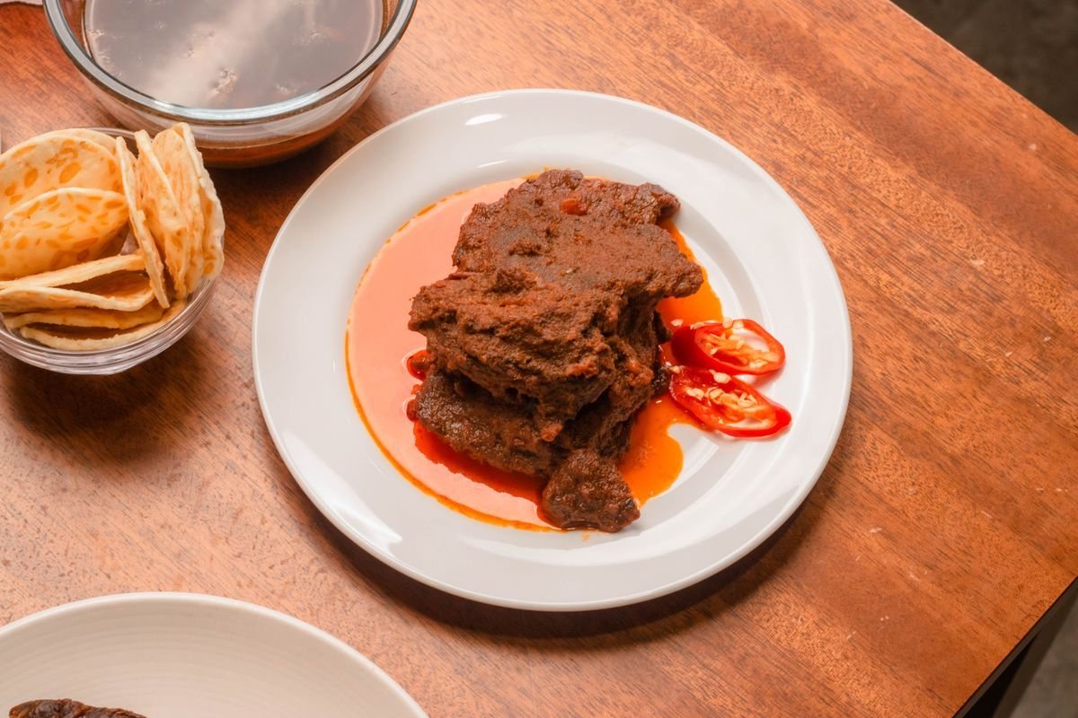 Nigerian Beef Stew with Fresh Red Chili