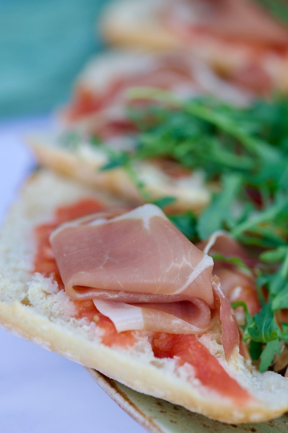 Pan con Tomate with Jamon Serrano