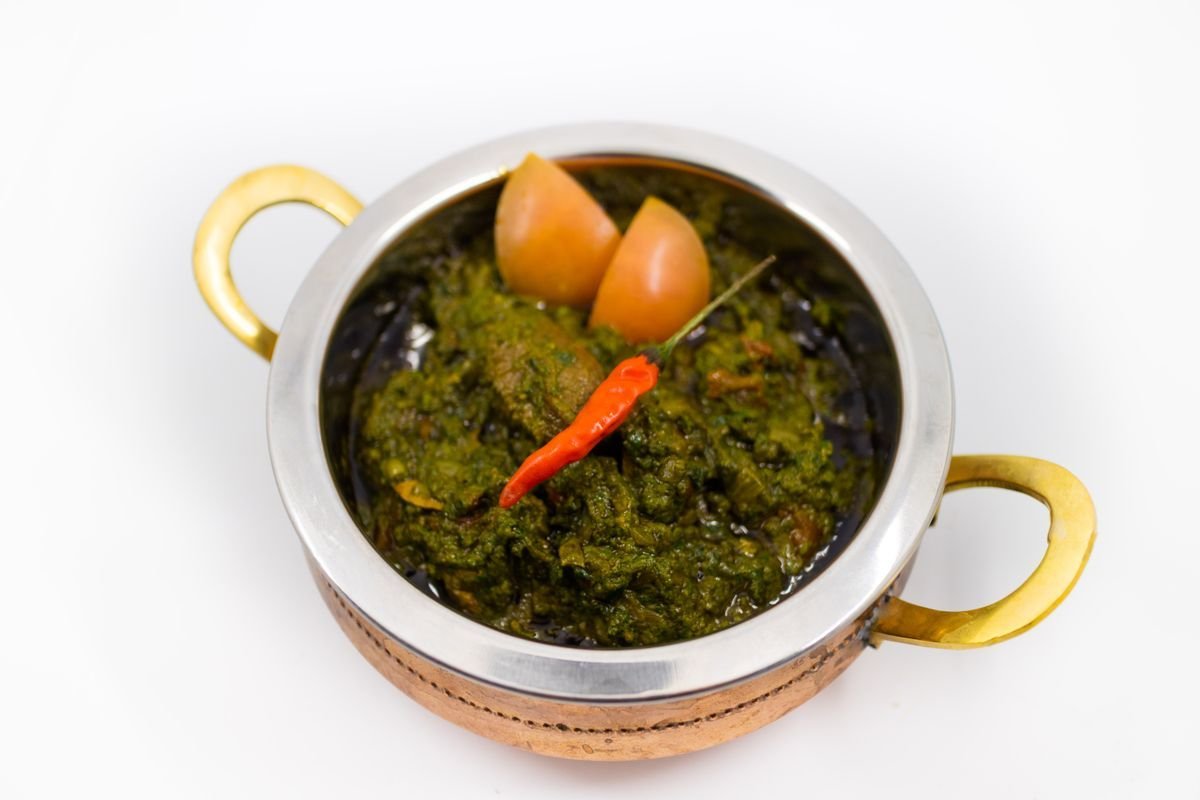 Saag Gosht with Lamb Shoulder
