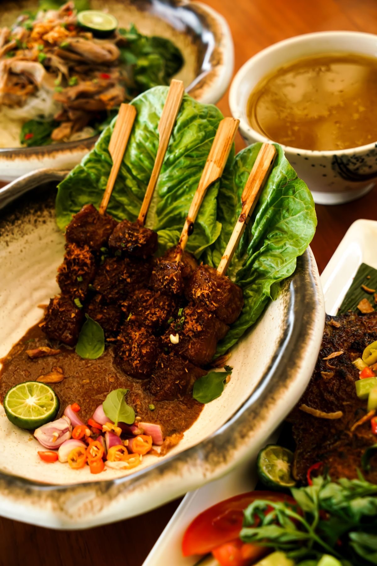 Sate Maranggi Sweet Soy Beef Skewers