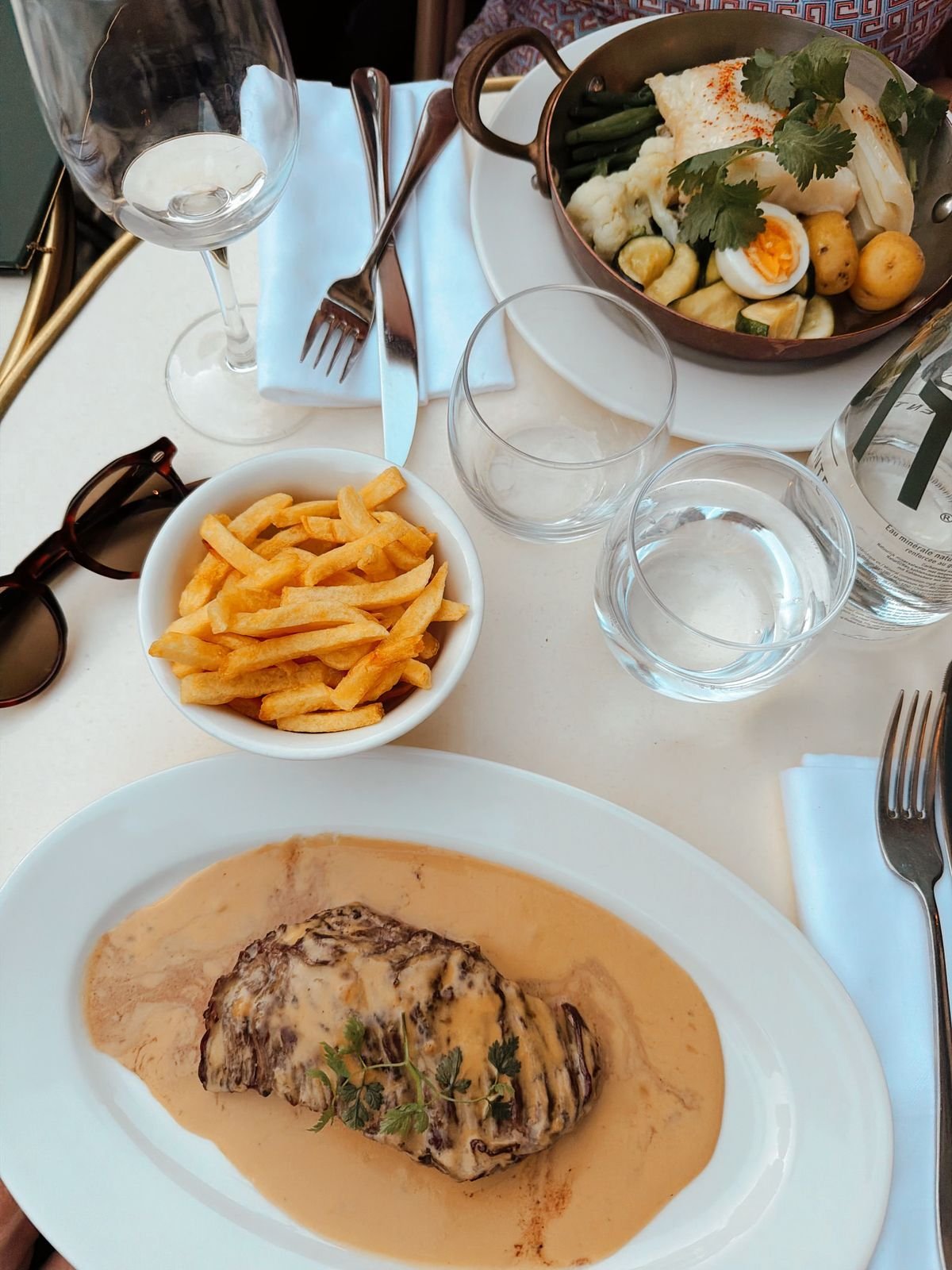 Steak au Poivre with Cognac Cream