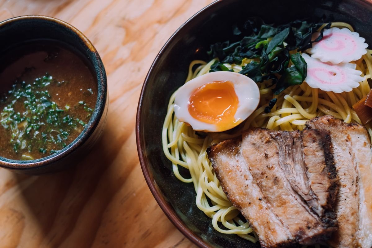 Tsukemen with Charred Chashu